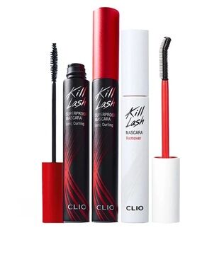 Clio kill lash mascara duo and mascara remover lot new